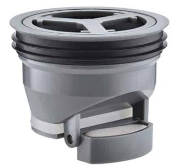 QM Drain 83.OD.BAY.BK Anti-Odor Part for Ria Square, Delmar Square and Linear  Drains