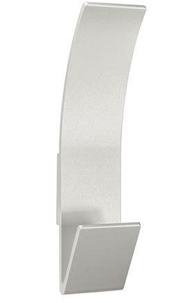 Magnuson K-2121 Anodized Aluminum Coat Hook, Finish-Bright Sliver