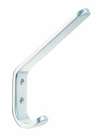 Magnuson K-21S Aluminum Hook, Finish-Silver Anodized, Depth-3 7/8"