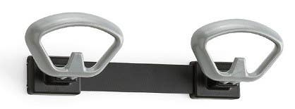 Magnuson KOBE ABS Coat Hook W/ Black Strip