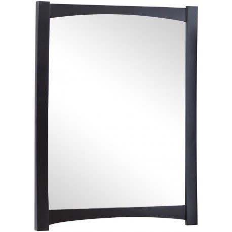 American Imaginations AI-1144 Transitional Birch Wood-Veneer Wood Mirror In Distressed Antique Walnut