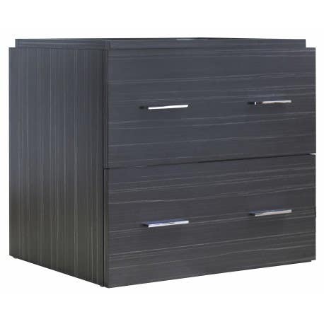 American Imaginations AI-136 Plywood-Melamine Vanity Set In Dawn Grey, Rectangle