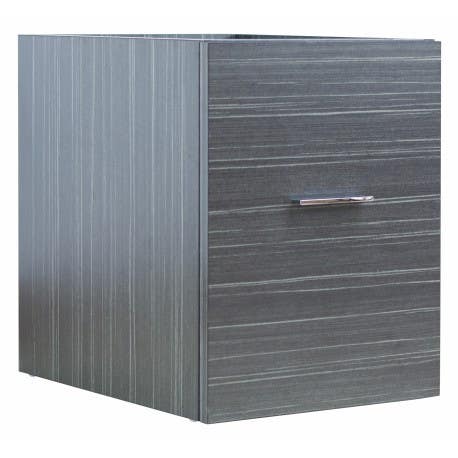 American Imaginations AI-145 Plywood-Melamine Rectangle Vanity Set In Dawn Grey