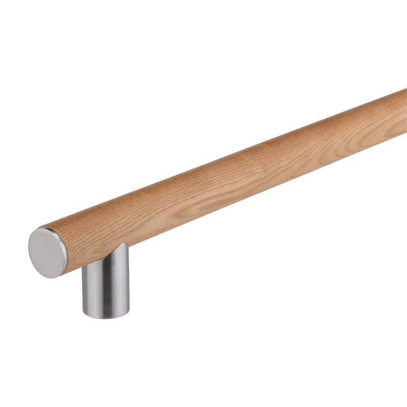 Ponte Giulio G02AO Stainless Steel Shelf w/ Assist Bar, Long