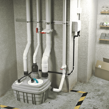 Saniflo 049 Sanicubic 1 VX 240v Simplex Vortex System