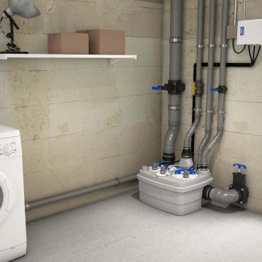 Saniflo 029 Sanicubic 2 (IP68) 240V Duplex Grinder System