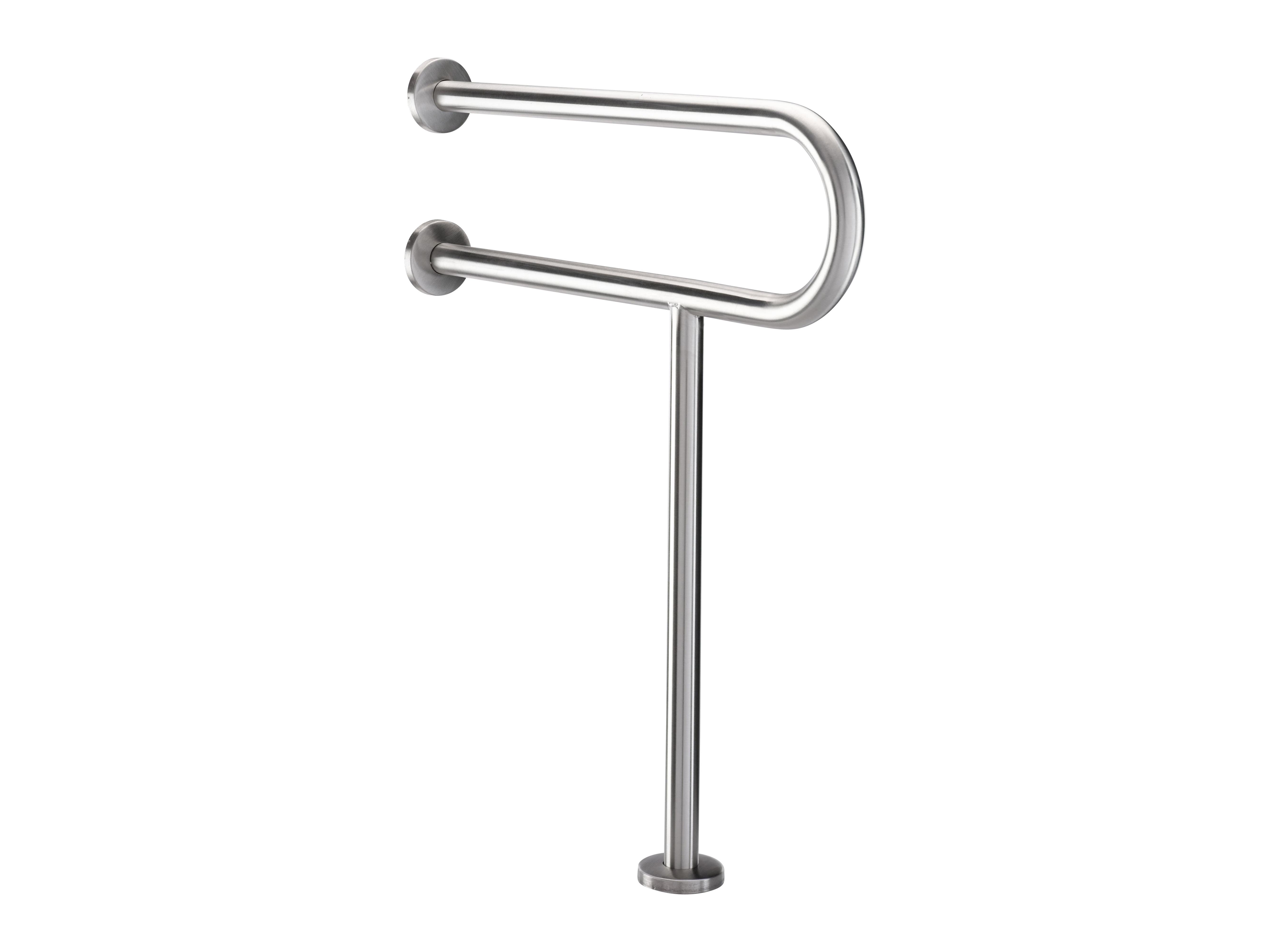 Ponte Giulio G56JCS03 Stainless Steel Wall & Floor Mount Grab Bar, Finish-Satin