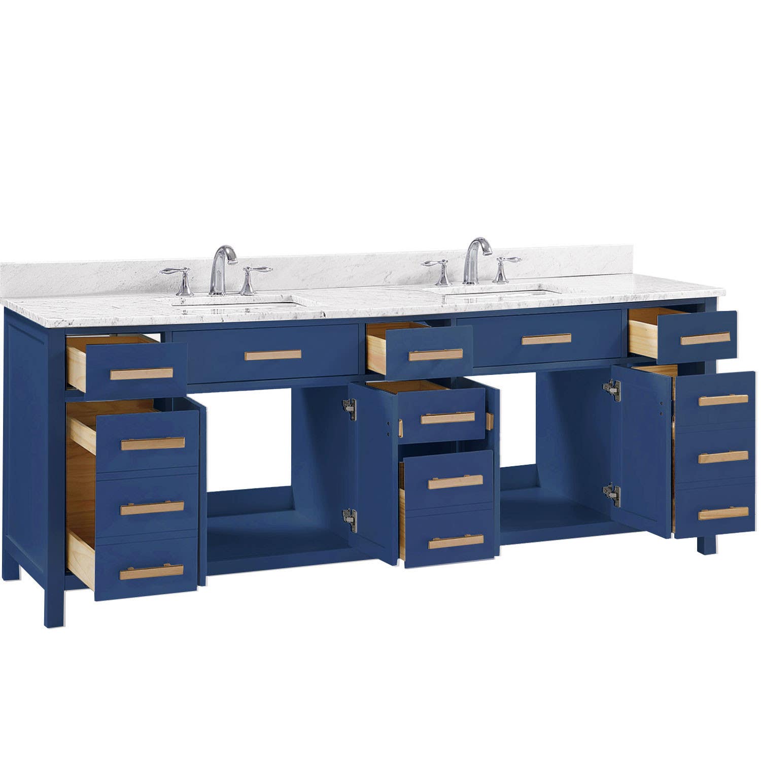 Design Element VD01 Valentino Double Sink Vanity