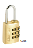 CCL 16520 Combination Padlock, 3 Dial Resettable
