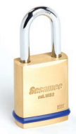 CCL 840 Series 1 3/4, KIK Brass Padlock w/o Core-   4525/ Molybdenum
