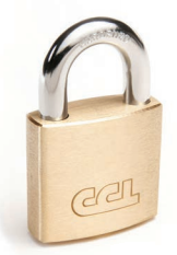 CCL 904 Series 3/4 Padlocks Pin Tumbler Solid Brass
