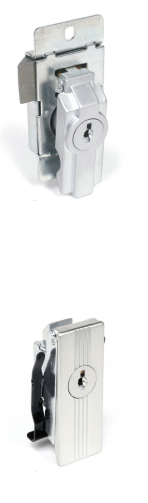 CCL 002 Panel Enclosure Lock, Finish-Satin Chrome Plated