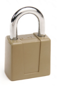 CCL 66K Padlock, Shackle Clearance- 5" Hardened Shackle Steel