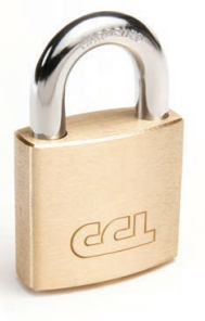 CCL 904 Series Padlock, Finish- Hardened Steel Shackle