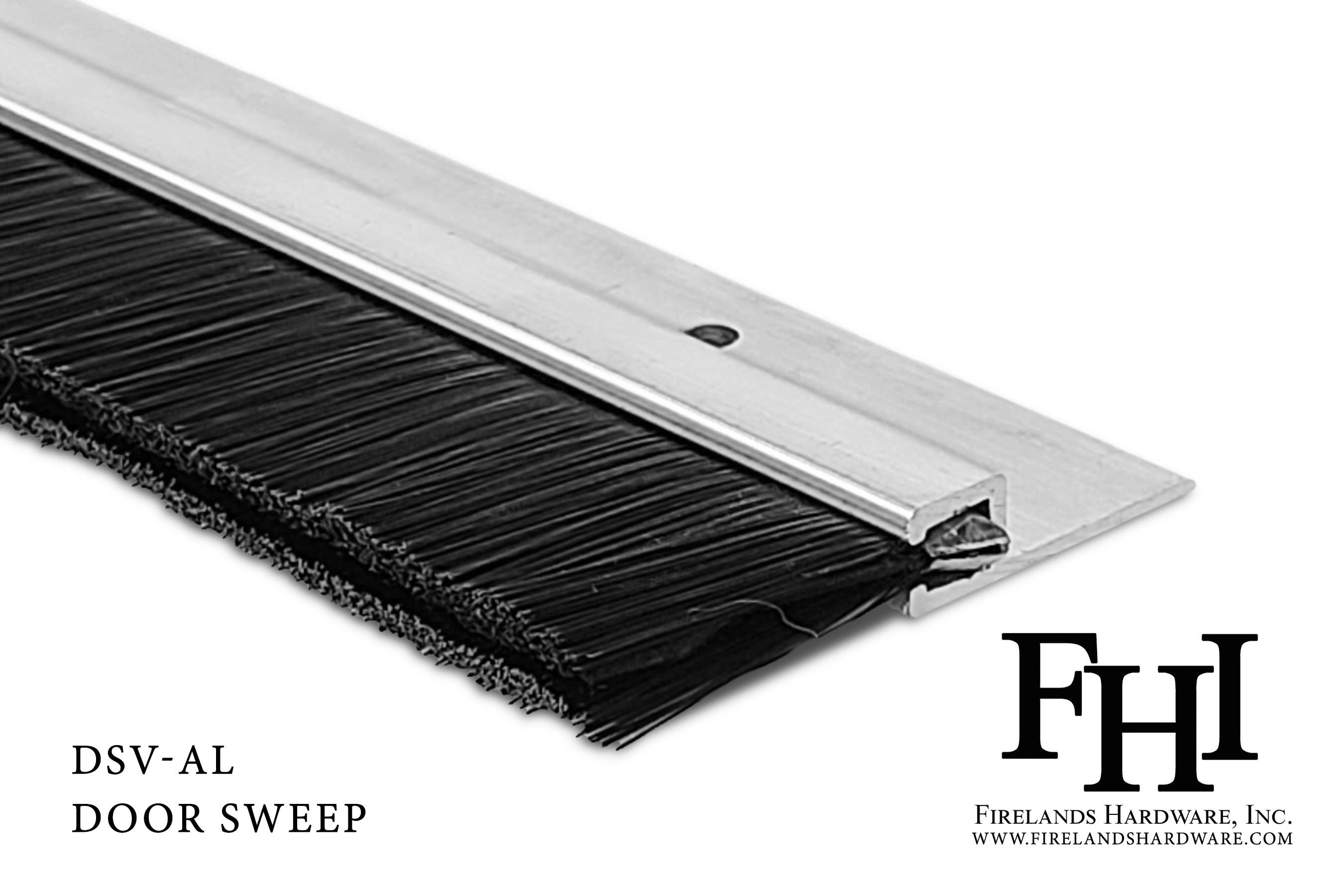 FHI DSV Door Sweep w/ EPDM Insert