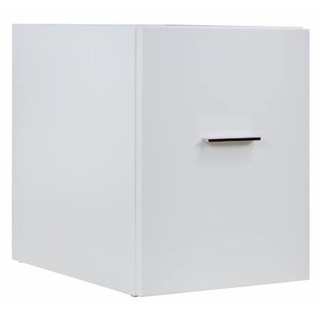American Imaginations AI-15 Plywood-Veneer Vanity Set In White