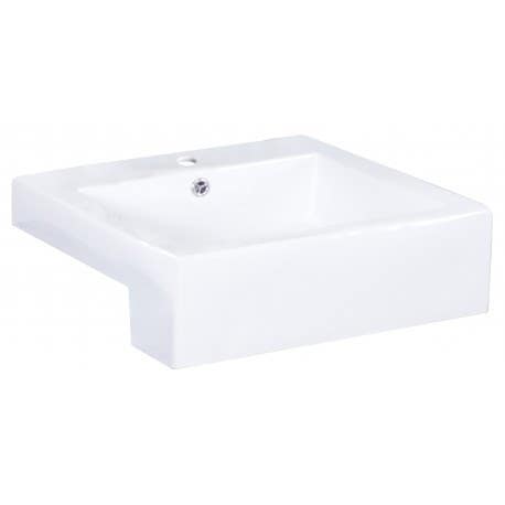 American Imaginations AI-159 Rectangle Plywood-Melamine Vanity Set In Dawn Grey