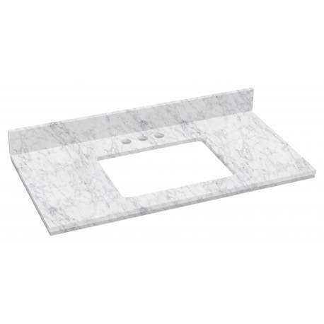 American Imaginations AI-16 Birch Wood-Veneer Vanity Set In Distressed Antique Walnut