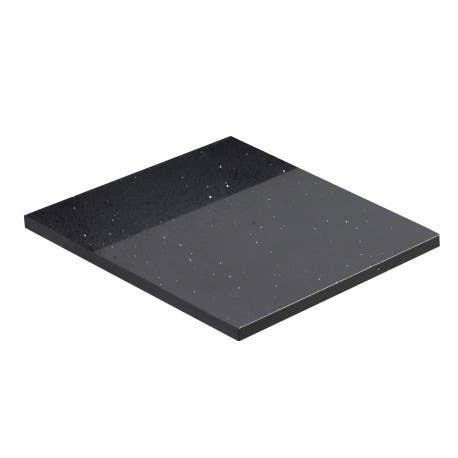 American imaginations AI-172 14-in. W x 18.25-in. D Quartz Top In Black Galaxy Color