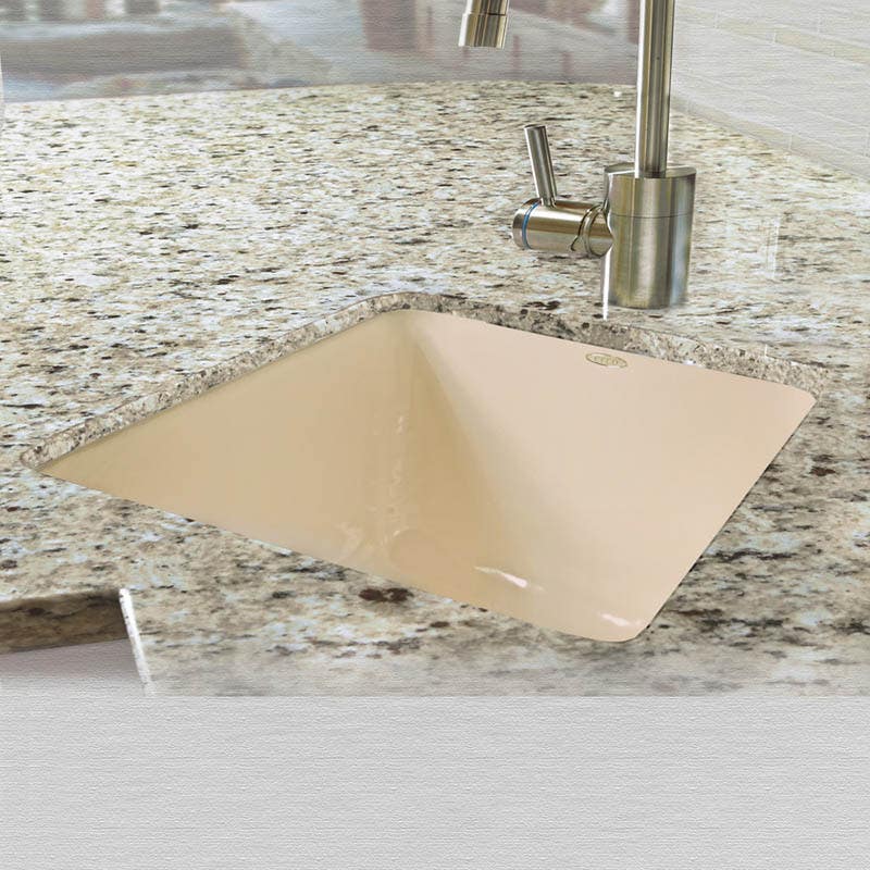 Ceco 728 Tile Edge Vegetable/Bar Sink, 16"x20"x9"