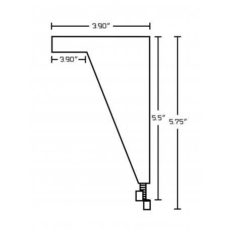 American Imaginations AI-1814 Rectangle Plywood-Melamine Vanity Set In Dawn Grey