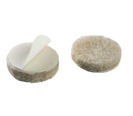 Expanded Technologies 122/123 Heavy Duty 1" Circle Felt Pads