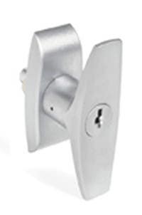 CCL 1001A 1001A T Series Handle, Dummy, Rotation- 90, Finish-Satin Chrome