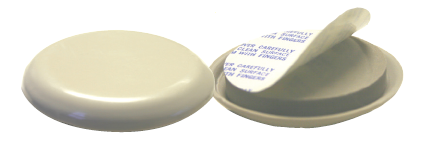 Expanded Technologies 0300 Round Commercial Grade Sliders, Color- Grey