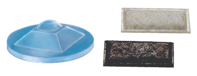 Expanded Technologies 0200 Polyurethane Bumper Pads, Color- Clear