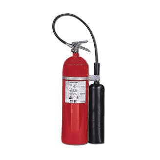 Kidde PRO15CD Rechargeable CO2 Fire Extinguisher w/ Wall Hook, For Electrical Risks