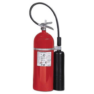 Kidde PRO20CD Rechargeable CO2 Fire Extinguisher w/ Wall Hook, For Electrical Risks