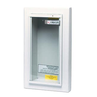 Kidde KF9731/32C Fire Extinguisher Semi-Recessed Cabinet