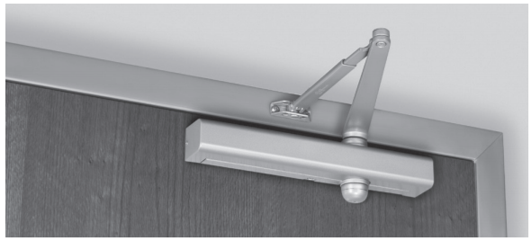 Norton 8301 Door Closer With Slim Line Cover, Adjustable Size 1-6