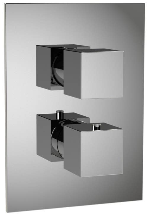 Rain Therapy PS J511Q - QR In Wall Thermostatic 1/2" Valve w/ Shut-Off & Filters