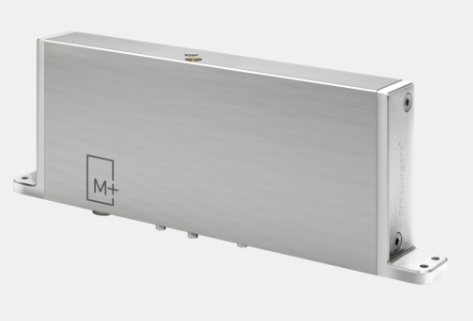 FritsJurgens ST.M+.CG Complete Set System M+ with Rectangular Floor Plate - Stainless Steel