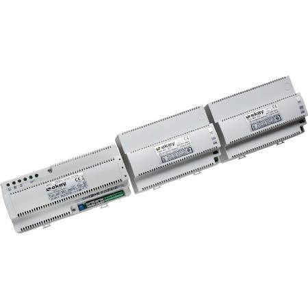 Ekey 101593 UPS DRM 230 VAC/24 VDC/3 A + REBAT 4 AH, DIN-RAIL-Mounted