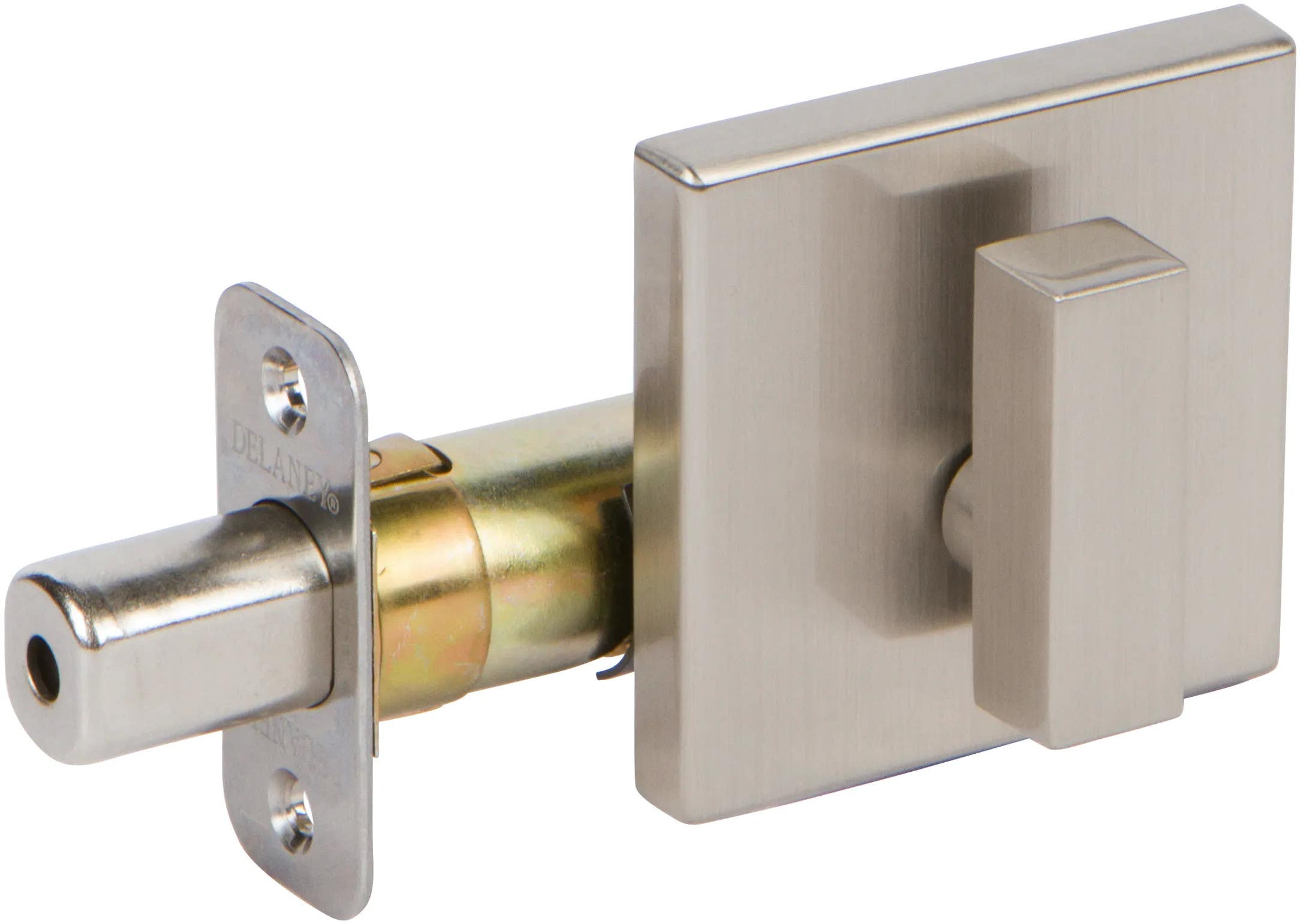 Delaney 35500 Square Single Cylinder Contemporary Deadbolt