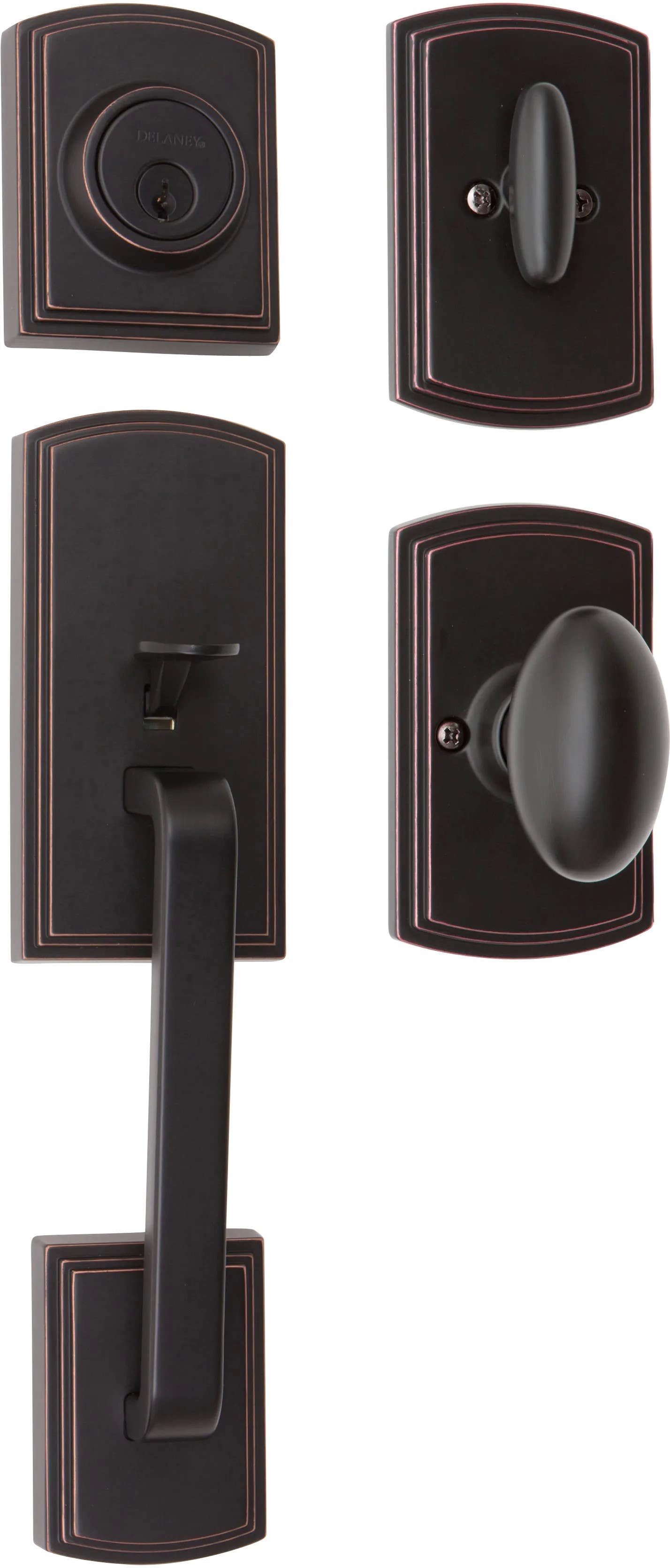 Delaney 3740 Callan Visconti Grade 3 Entrance Handleset