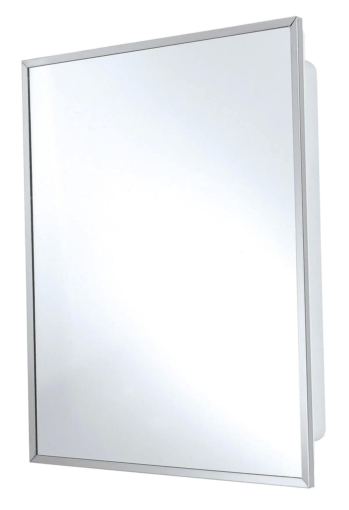 Delaney 500001 Satin Stainless Steel Framed Medicine Cabinet, Size - 16" x 20"