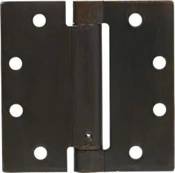 Delaney SP45 4" x 4" Spring Hinges, 5/8" Radius (Pair)