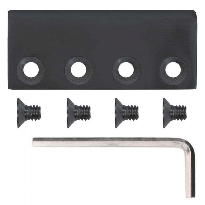 Custom Service Hardware NT.1319.08 Mini Flat Rail Connector, Steel