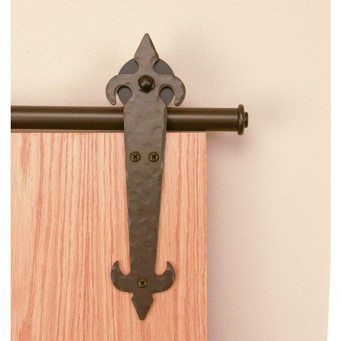 Custom Service Hardware QG.1200.07 Fleur-de-Lis Hardware Short Bracket Kit