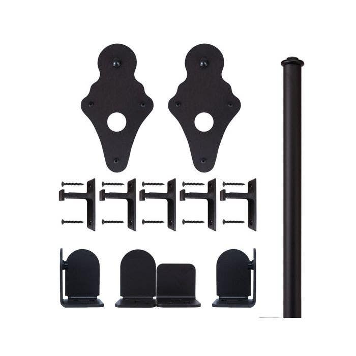 Custom Service Hardware QG.1300.IC.02 Ice Cream Cone  Hardware Short Bracket Kit