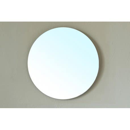 Bellaterra 20311 Round Frameless Mirror
