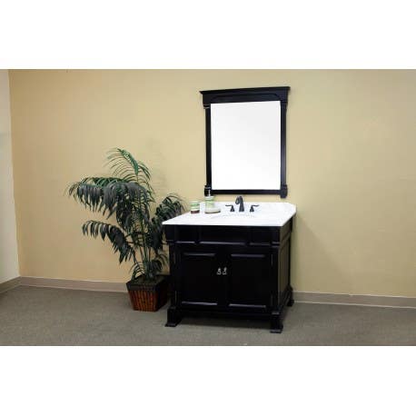 Bellaterra 205042 42 In Single Sink Vanity-Wood- 42x22.5x35.5"