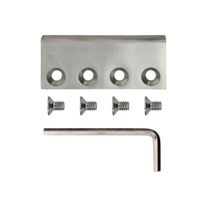 Custom Service Hardware NT.1419.SS Rail Connector, Stainless Steel