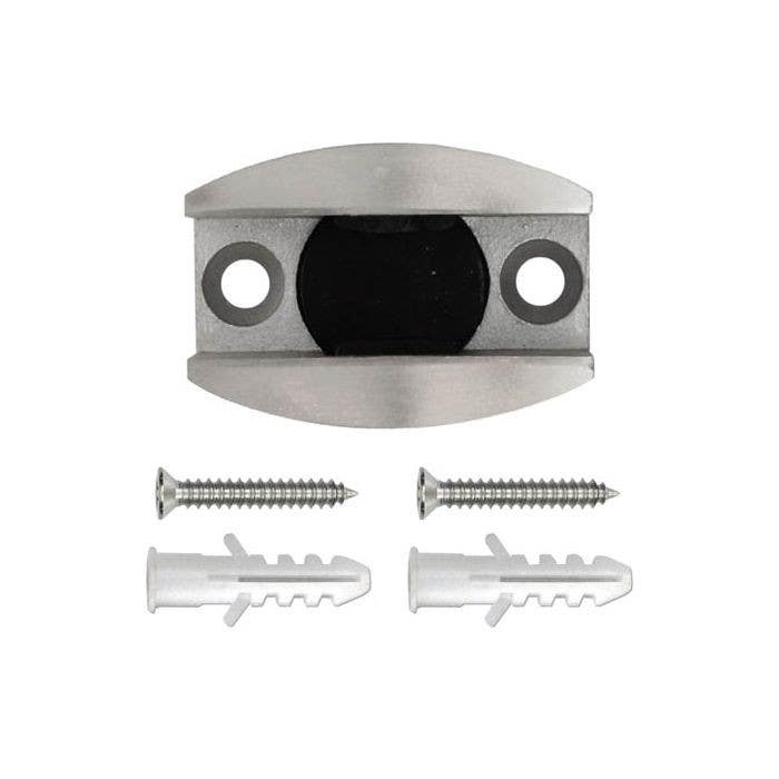 Custom Service Hardware NT.1406.SS Stainless Steel Floor Giuide For Glass Door,Adjustable