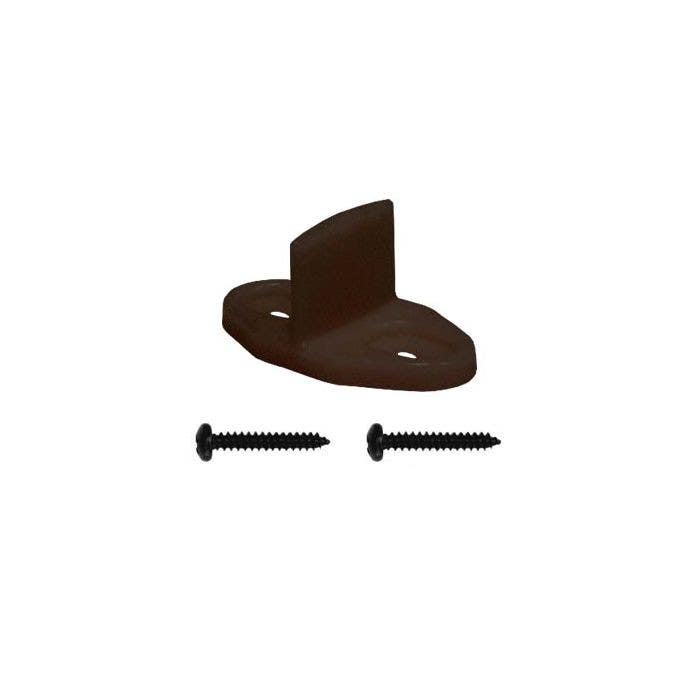 Custom Service Hardware QG.1303.FG.07 Brown Plastic Floor Guide