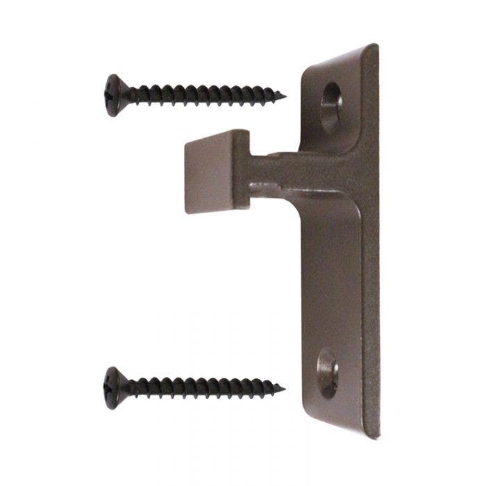 Custom Service Hardware QG.203.0 Short Vertical Wall Mount Rail Bracket