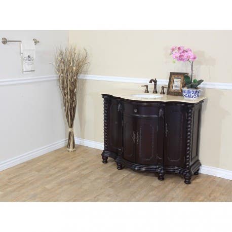 Bellaterra 600161 48 In Single Sink Vanity-Wood - 48x22x36"